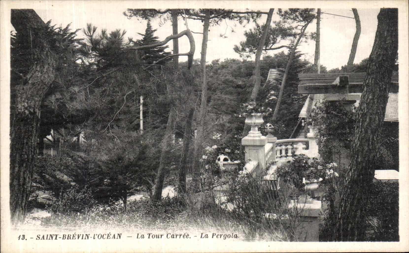 CPA Saint Brevin L Ocean La Tour Carree La Pergola