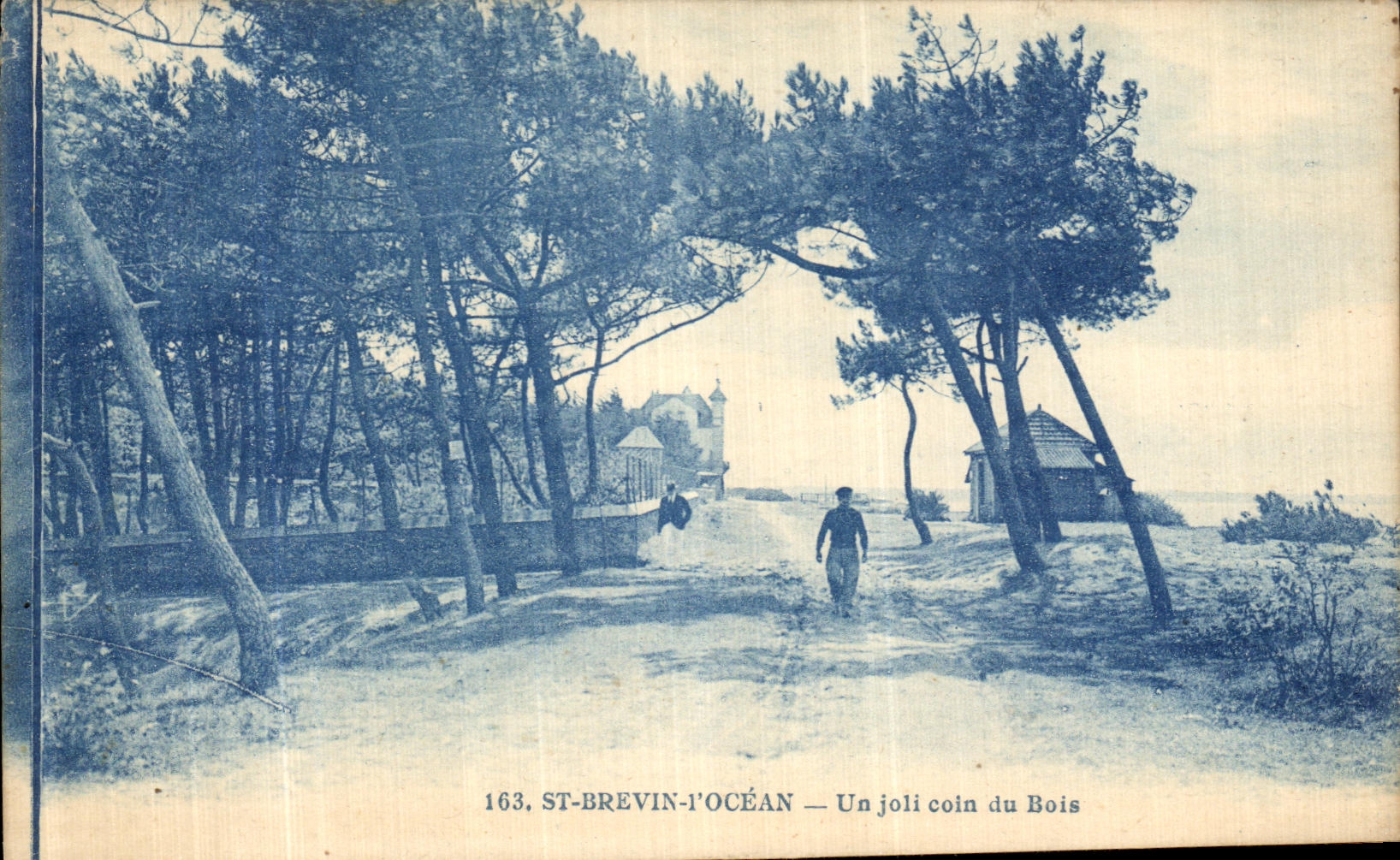 CPA Saint Brevin L Ocean Un Joli Coin du Bois