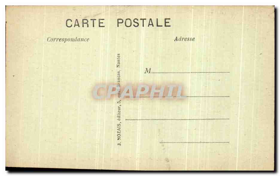 CPA Saint Brevin L Ocean Un Joli Coin du Bois — Rückseite