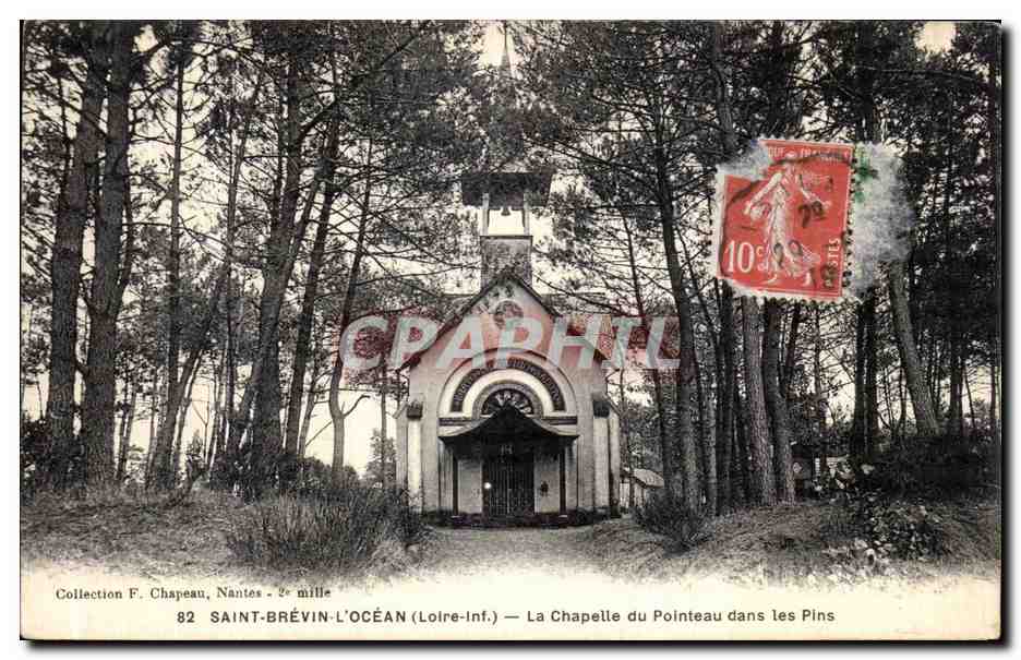 CPA Saint Brevin Les Pins La Chapelle du Pointeau dans les Pins