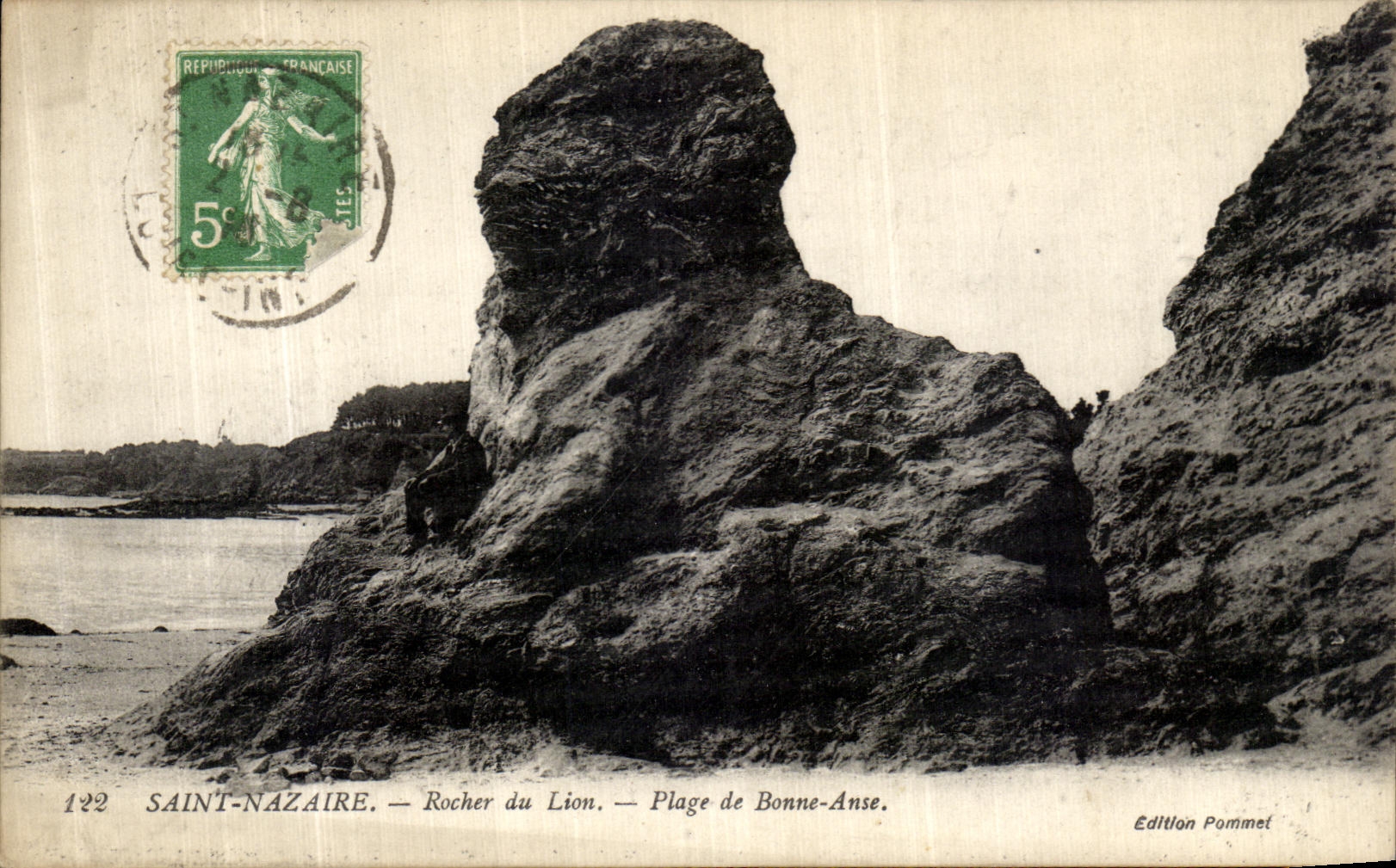 Saint-Nazaire — Rocher du Lion — Plage de Bonne-Anse — Édition Pommel