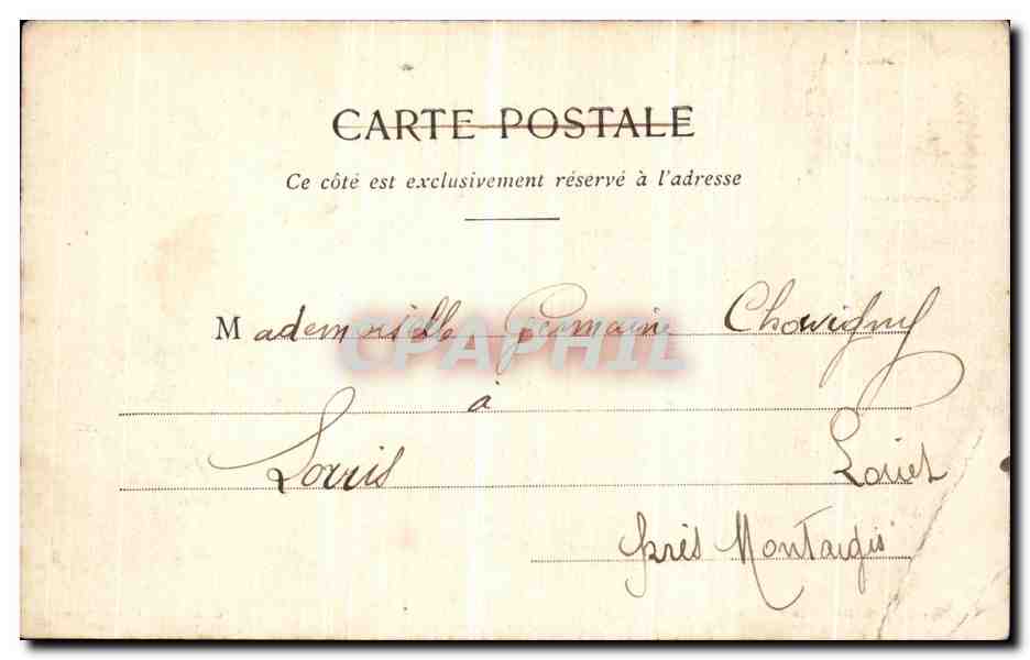 CPA Saint Nazaire Phare de l Aiguillon — Rückseite