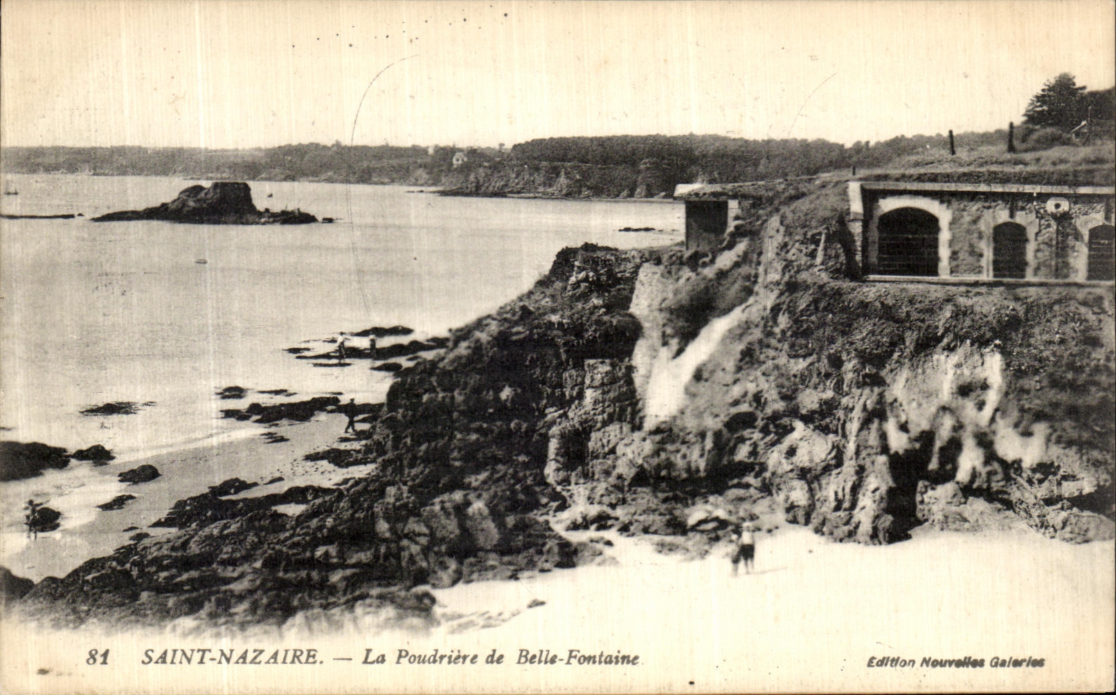 CPA Saint Nazaire La Poudriere de Belle Fontaine