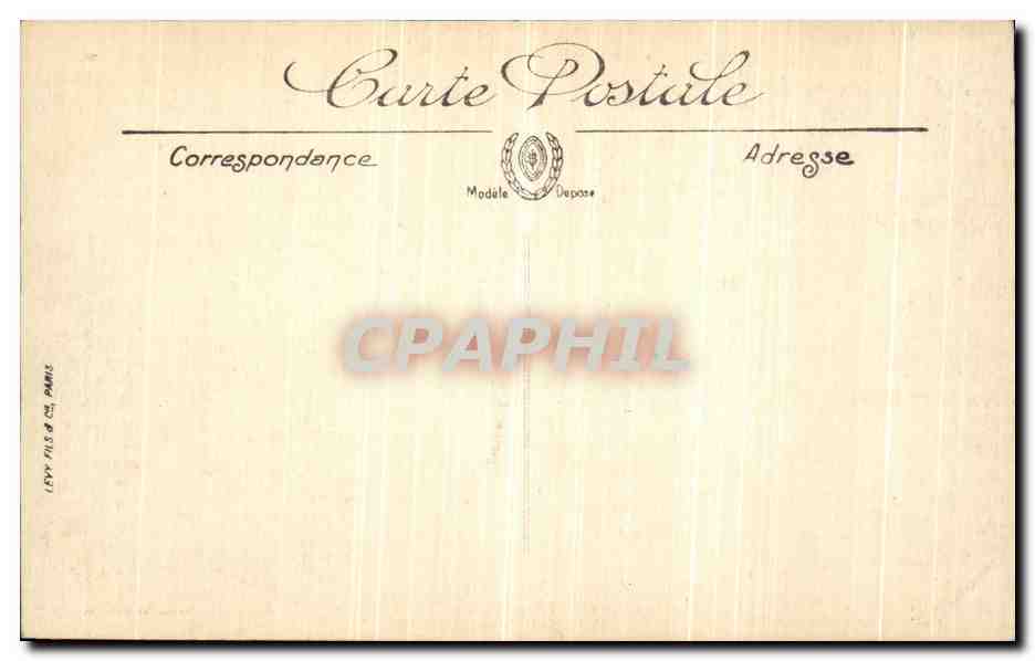 CPA Saint Nazaire La Poudriere de Belle Fontaine — Rückseite