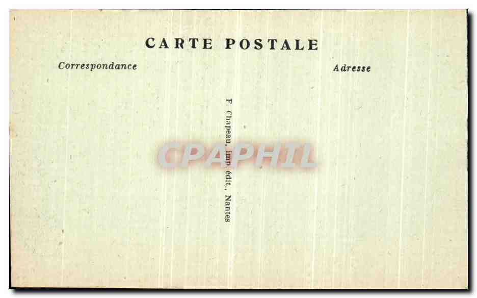 CPA Saint Nazaire Jardin Public l Epave — Rückseite