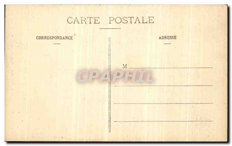 CPA Saint Nazaire Jardin des Plantes l Epave du Sculpteur Bourlange — Rückseite