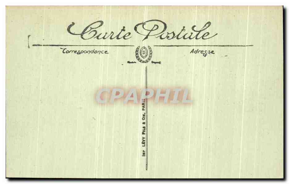 CPA Saint Nazaire La Place du Bassin et le Pont Roulant — Rückseite