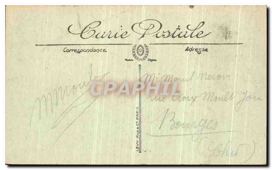 CPA Saint Nazaire La nouvelle Entree Depart du Versailles Bateau — Back