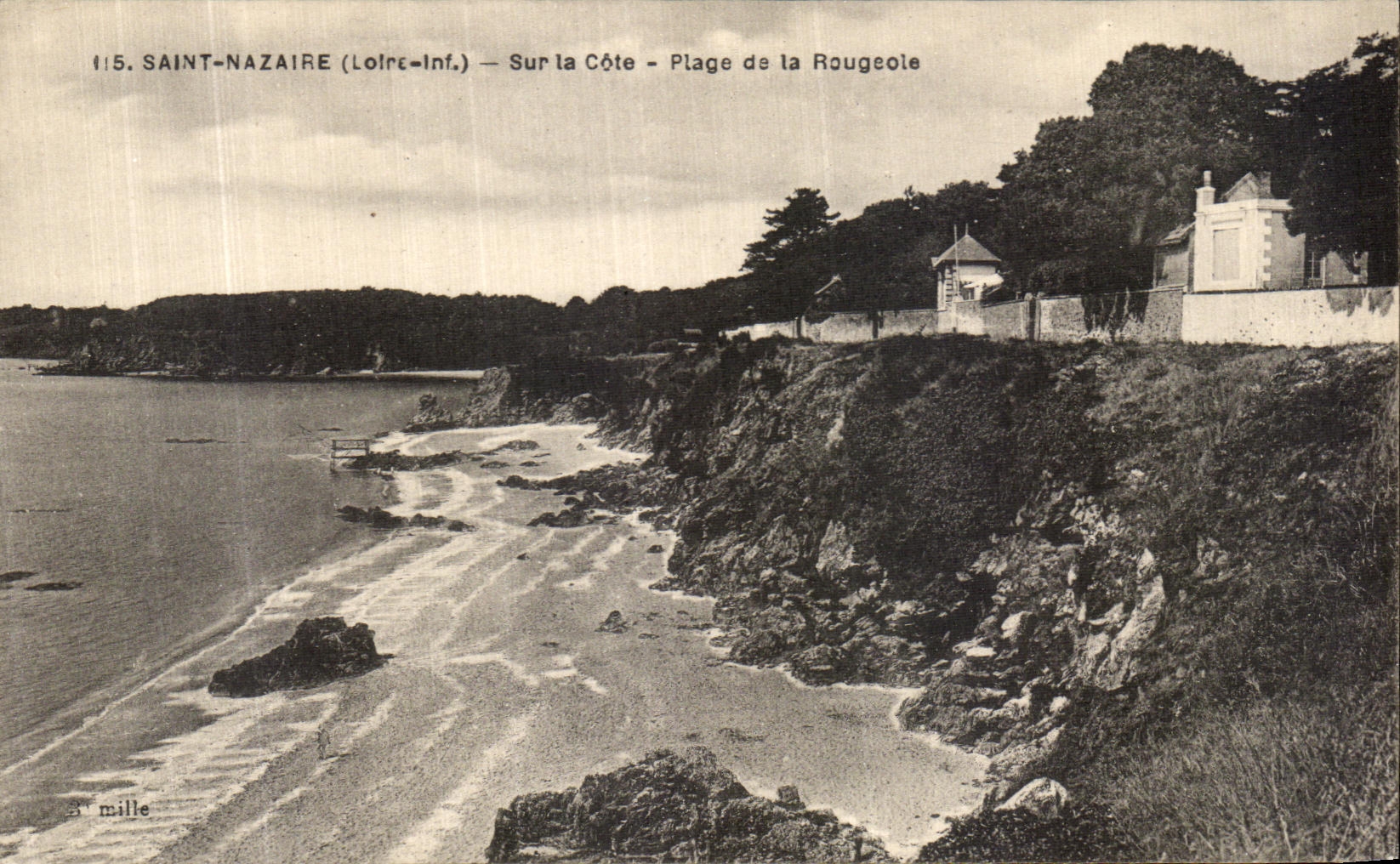 CPA Saint Nazaire Sur le Cote Plage de la Rougeole