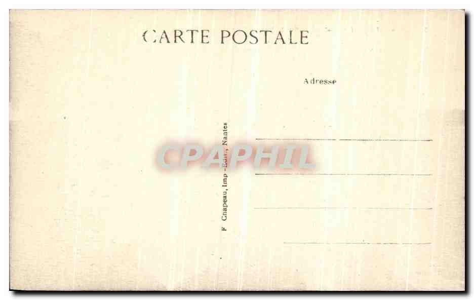 CPA Saint Nazaire Sur le Cote Plage de la Rougeole — Rückseite