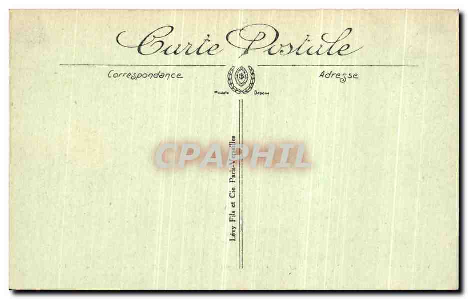 CPA Saint Nazaire Le Pont Tournant ouvert — Rückseite
