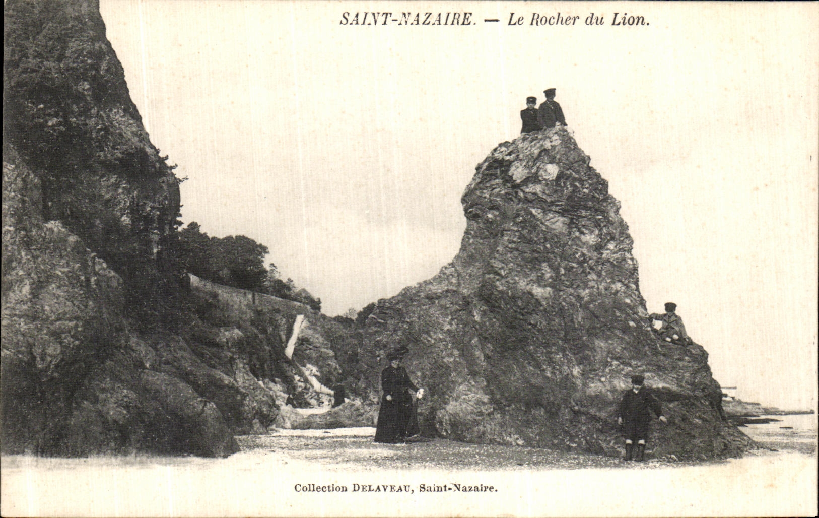 CPA Saint Nazaire Le Rocher du Lion