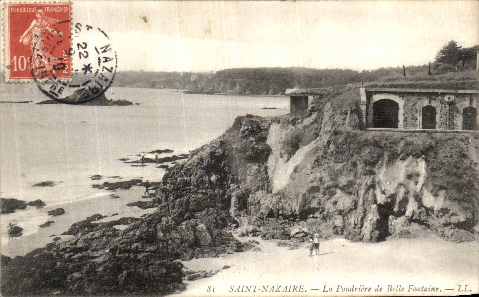 CPA Saint Nazaire La Poudriere de Belle Fontaine