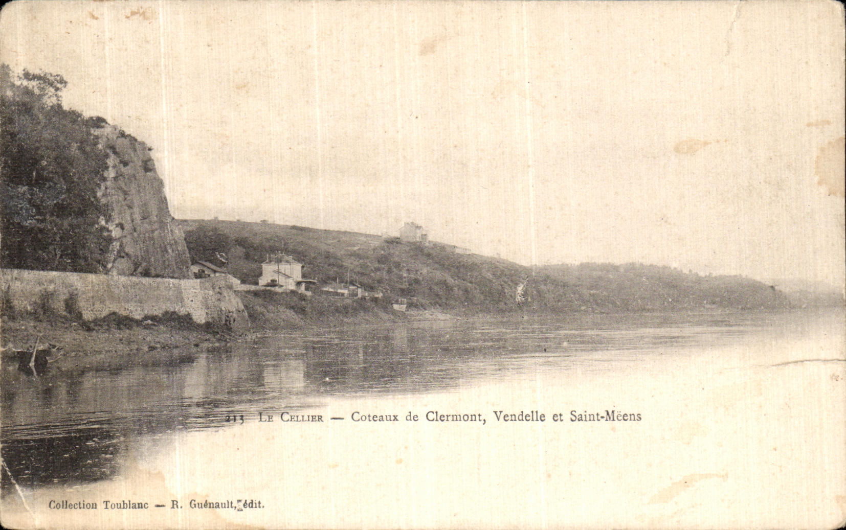 CPA Le Cellier Coteaux de Clermont Vendelle et Saint Meens