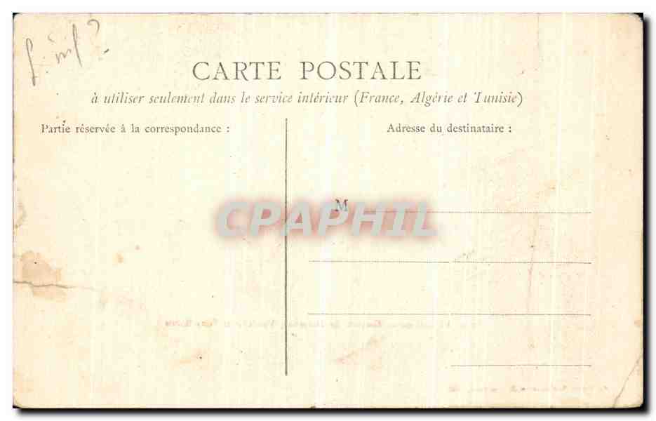 CPA Le Cellier Coteaux de Clermont Vendelle et Saint Meens — Rückseite