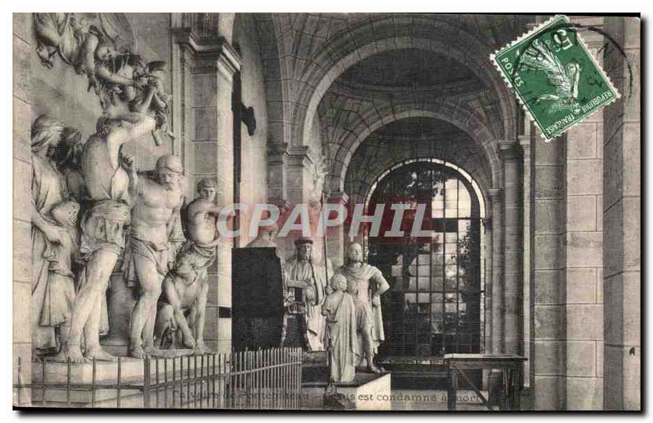 CPA Calvaire de Pontchateau Jesus est condamne a mort 