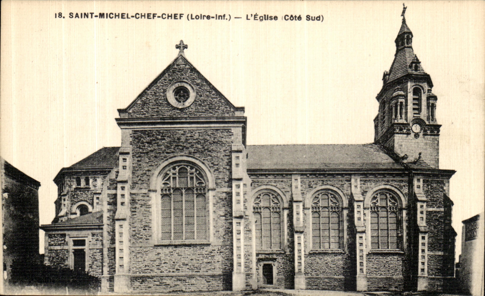 CPA Saint Michel Chef Chef L Eglise