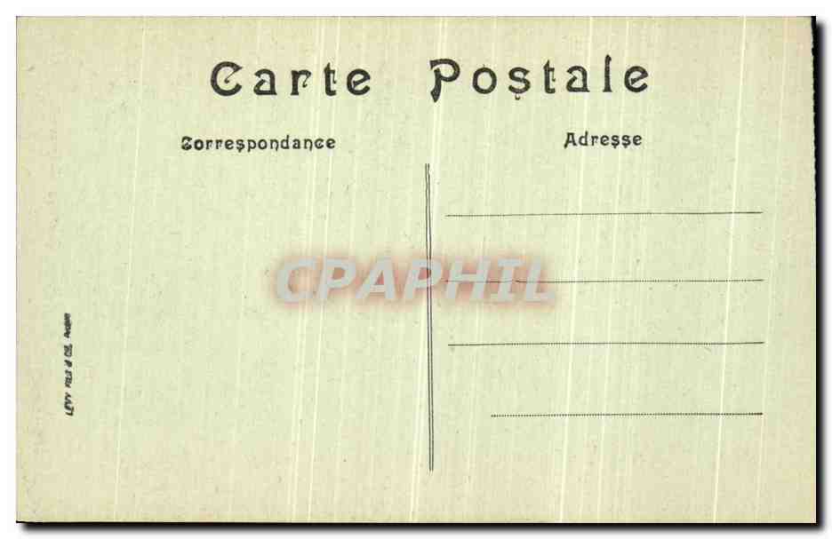 CPA Environs Du Pouliguen Grolle des Korigans — Rückseite