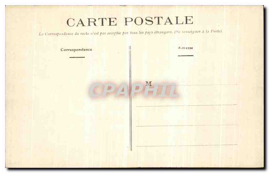 CPA Piriac La Grotte a Madame — Rückseite