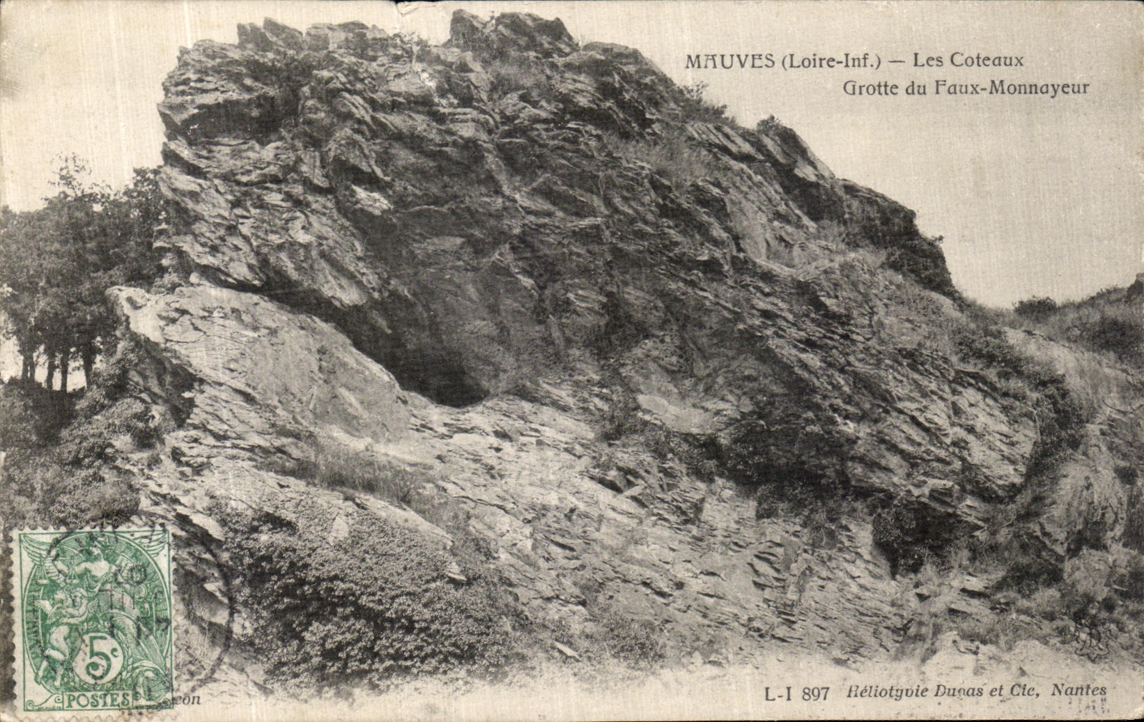 CPA Mauves Les Coteaux Grotte du Faux Monnayeur