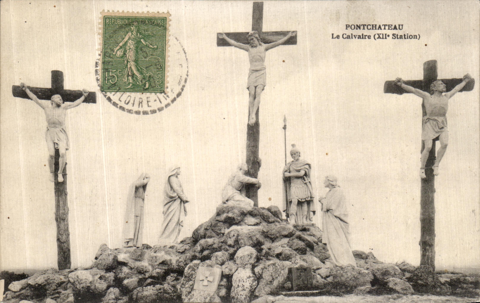 CPA Pontchateau Le Calvaire Christ