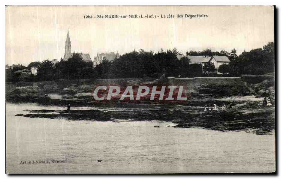 CPA Ste Marie sur Mer La Cote des Degouttoirs