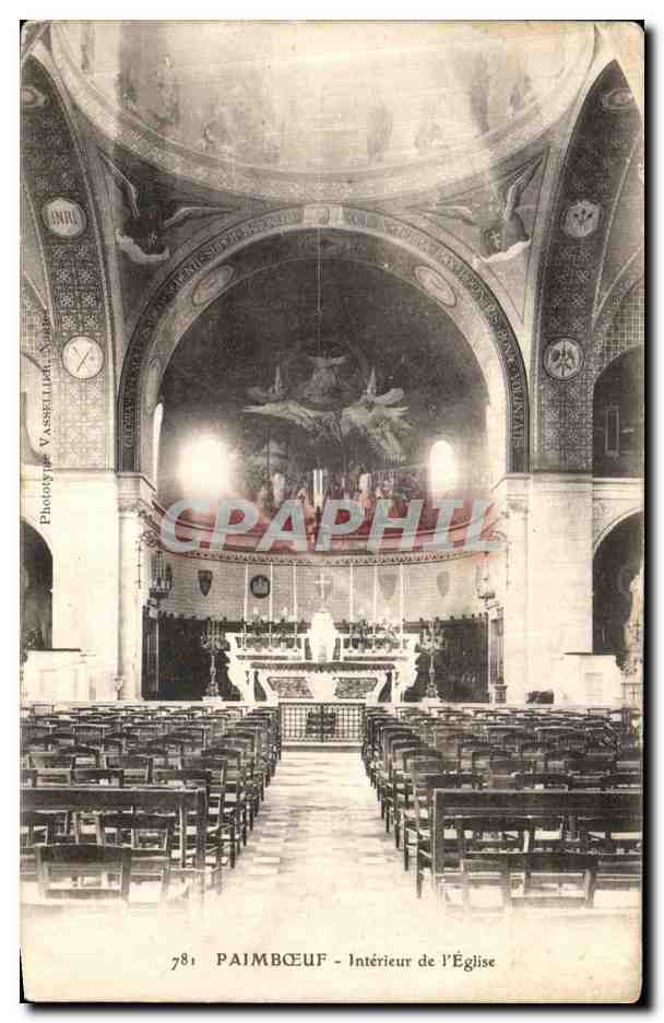CPA Paimboeuf Interieur de l Eglise