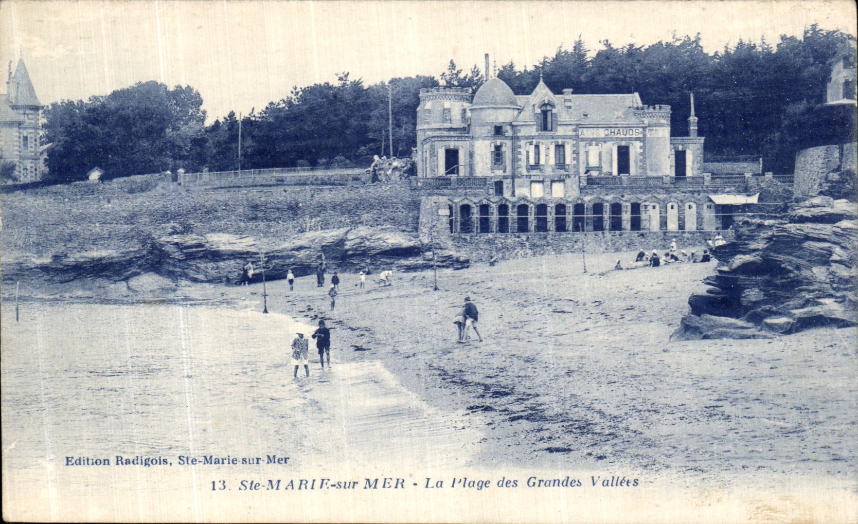 CPA Ste Marie sur Mer La Plage des Grandes Vallees
