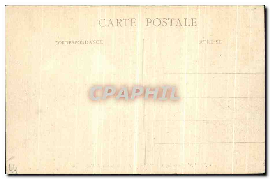CPA Pornic L avant port vu de la Cote de Gourmalon — Rückseite