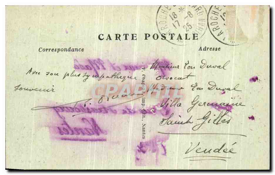 CPA Chateaux de la Loire Inferieure Missillac La Bretesche Le Chateau et l Etang — Rückseite