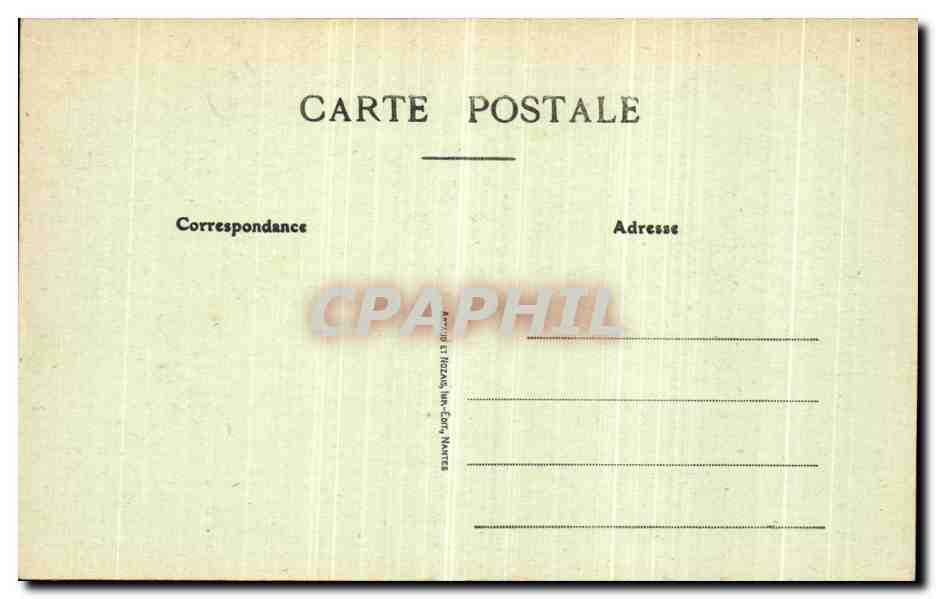 CPA Guemene Penfao L Eglise — Back