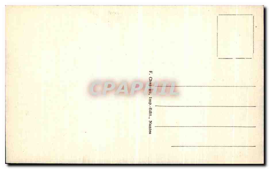 CPA Au Bord De L Ocean La Mer Par Gros Temps — Rückseite