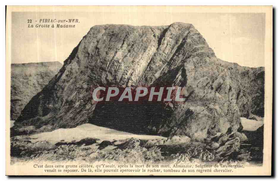 CPA Piriac Sur Mer La Grotte a Madame