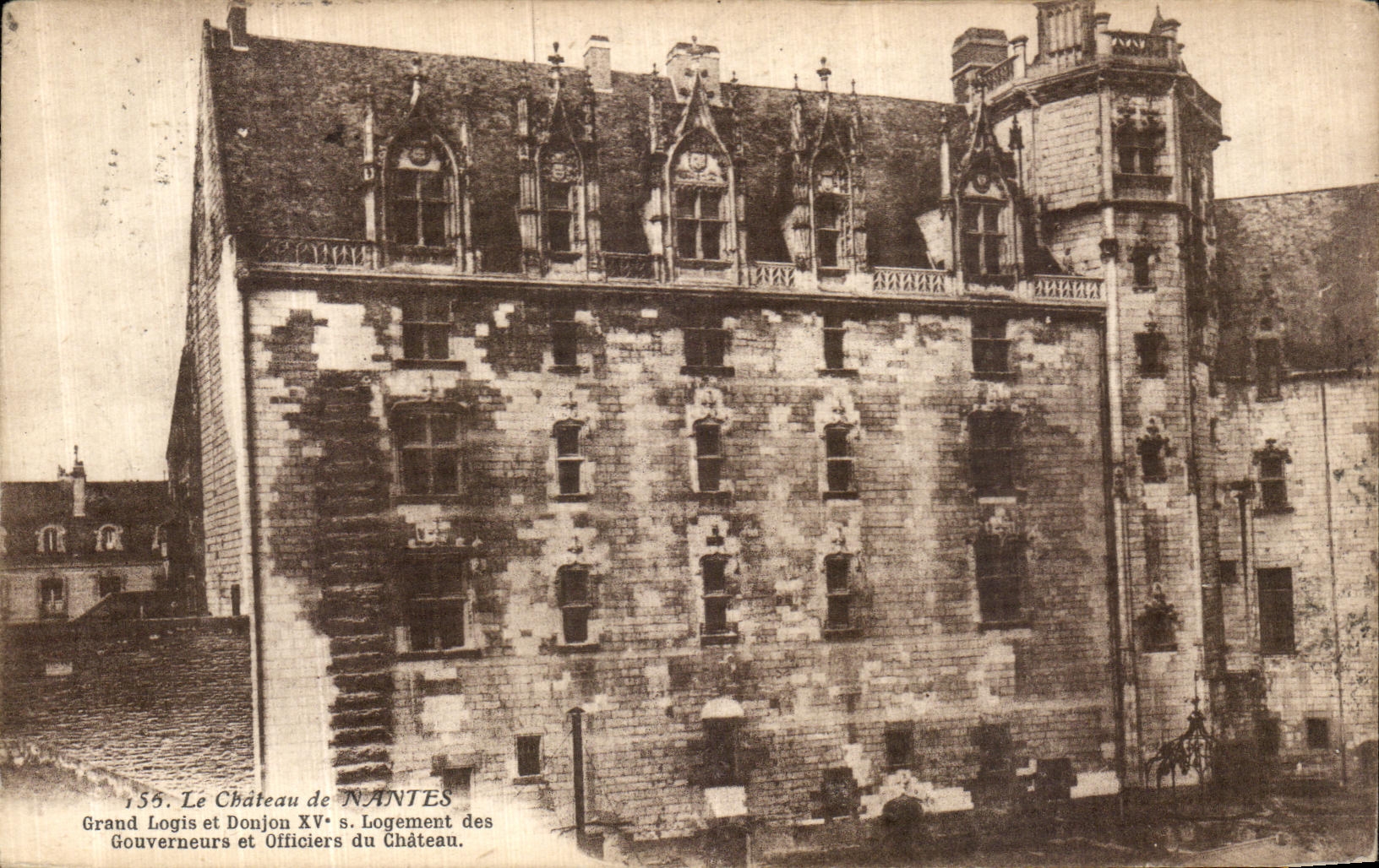 CPA Cathedrale De Nantes Logis et Donjon 