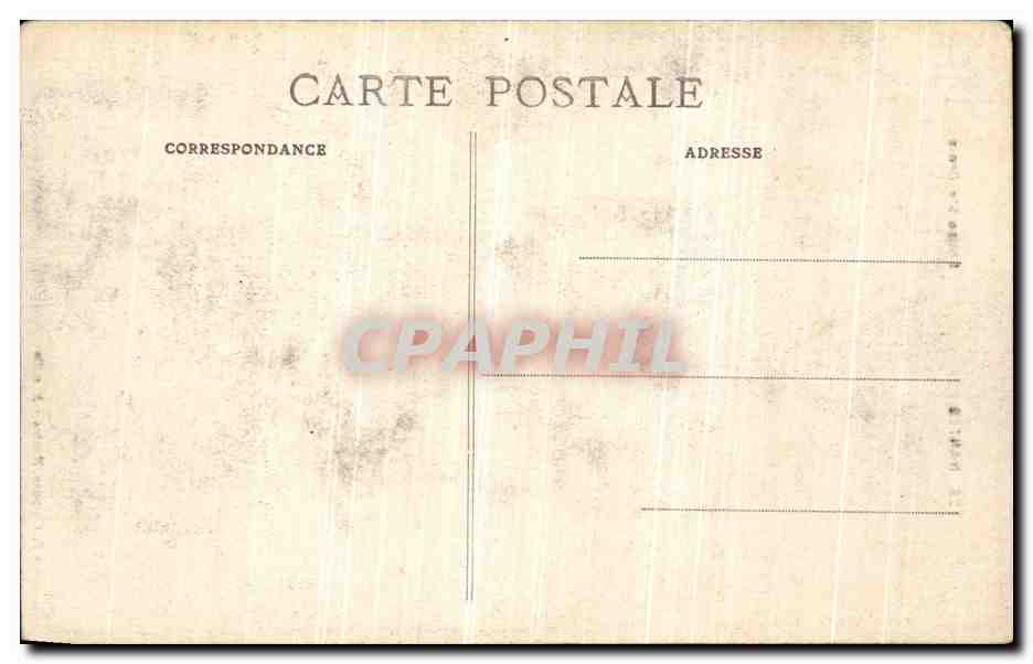 CPA Nantes Eglise Ste Croix  — Verso