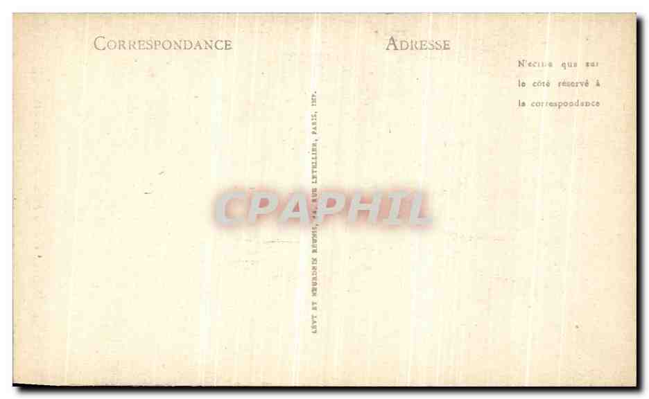 CPA Nantes La Facade de la Cathedrale — Verso