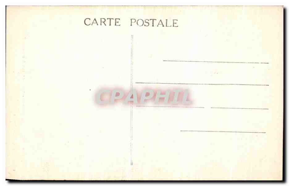 CPA Nantes Le Chateau Ecusson aux Armes de France Tour des Jacobins — Verso