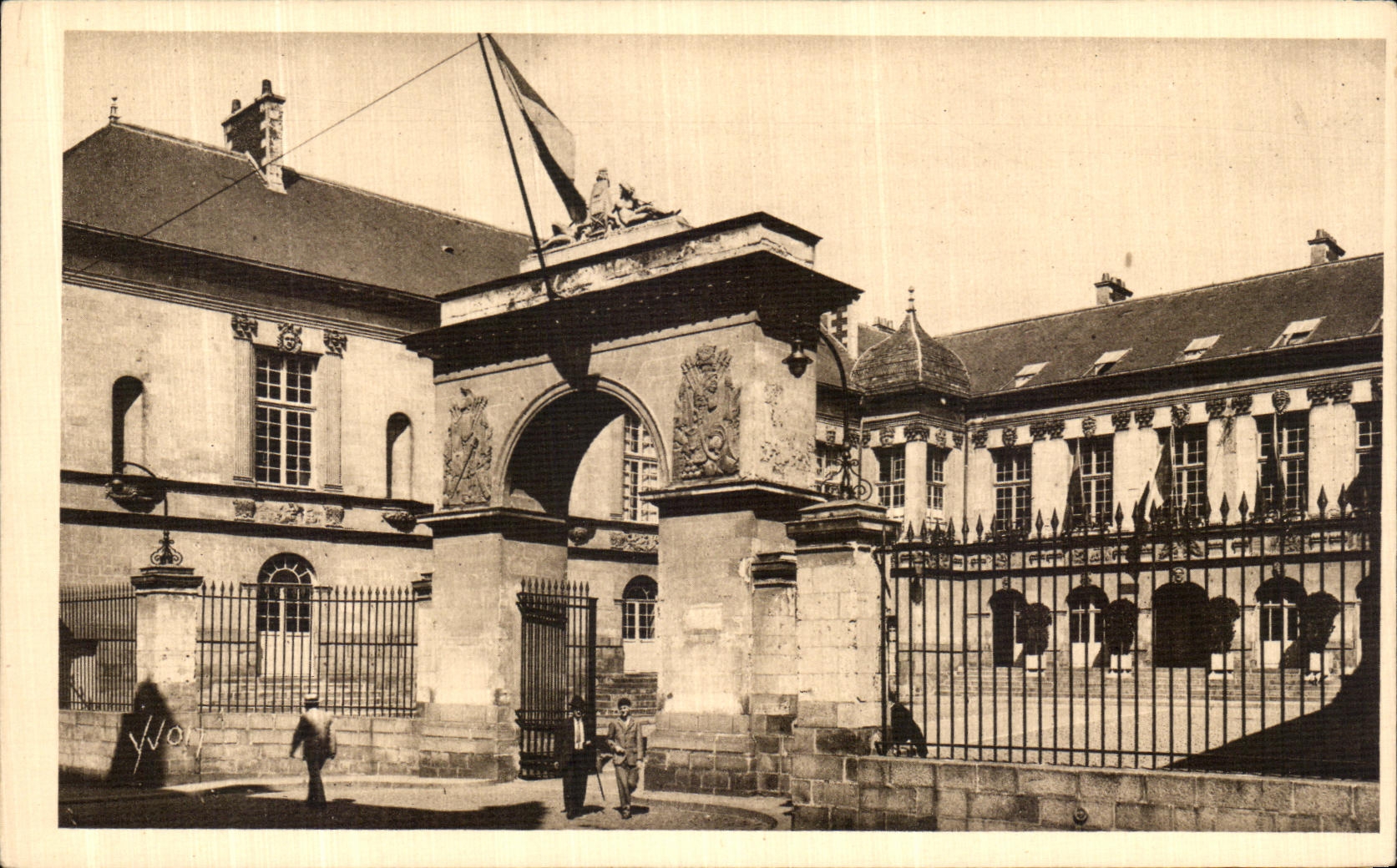CPA Nantes L Hotel de Ville 