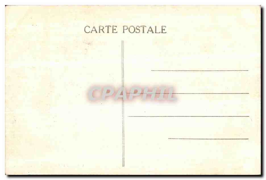 CPA Nantes Chateau Le Square et la Tour du Fer a Cheval  — Verso