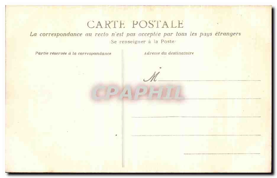 CPA Nantes Le Chateau Entree Principale  — Verso