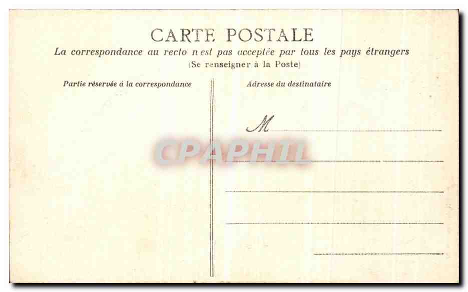 CPA Nantes Panorama de la Bourse et des quais — Verso