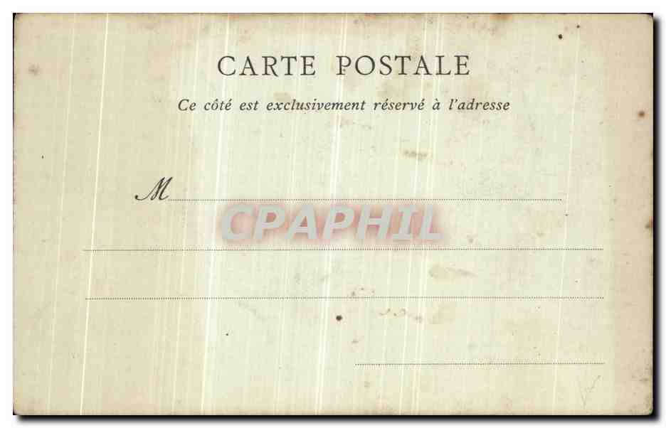 CPA Nantes Le Choeur de la Cathedrale  — Verso