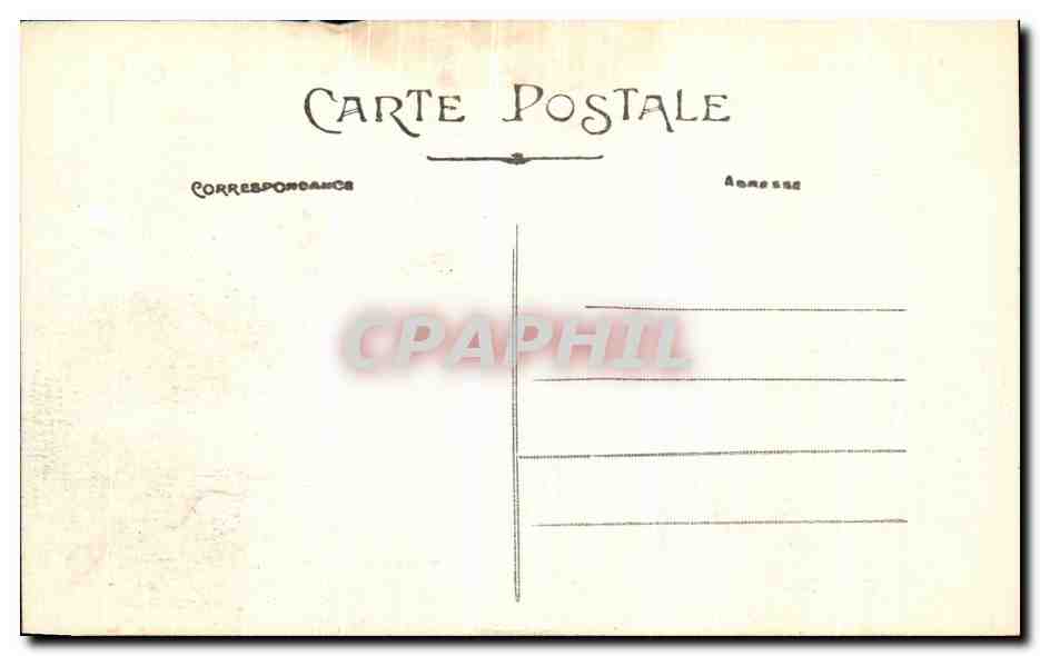 CPA Nantes Cour du Chateau Pavillon du Petit Gouvernement  — Verso