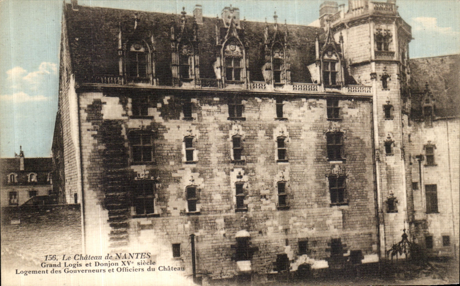 CPA Nantes Logis et Donjon 