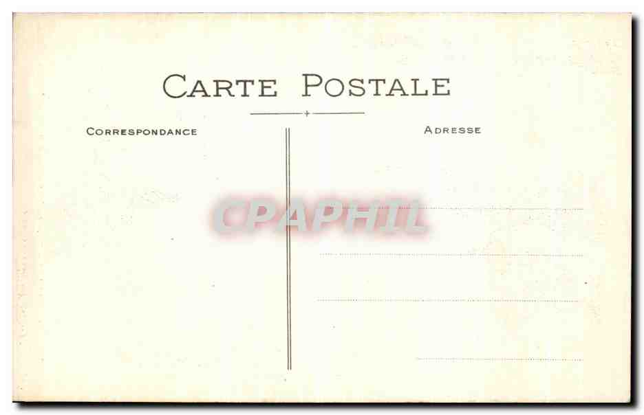 CPA Nantes Cour du Chateau Le Puits  — Verso
