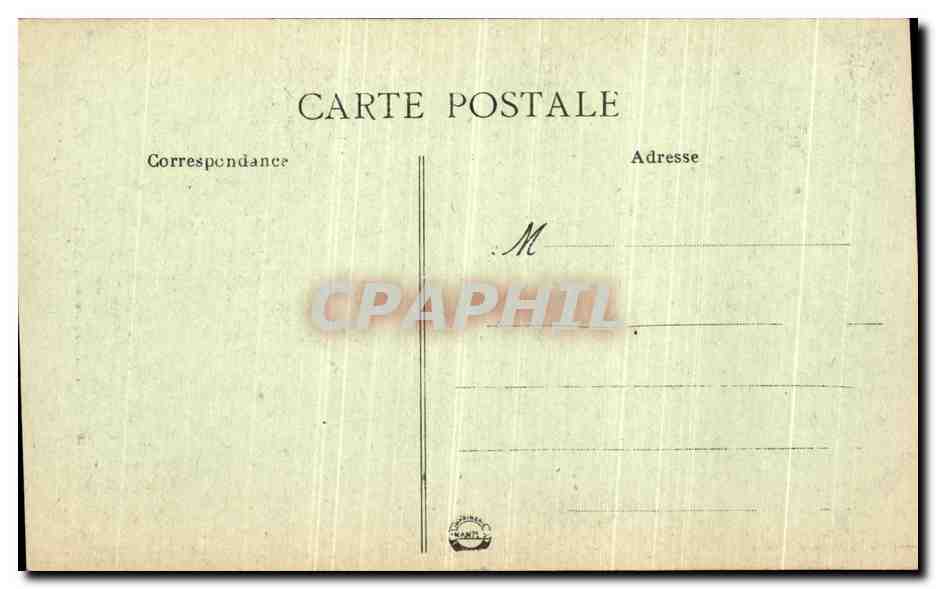 CPA Nantes Eglise Saint Nicolas La Chaire  — Verso