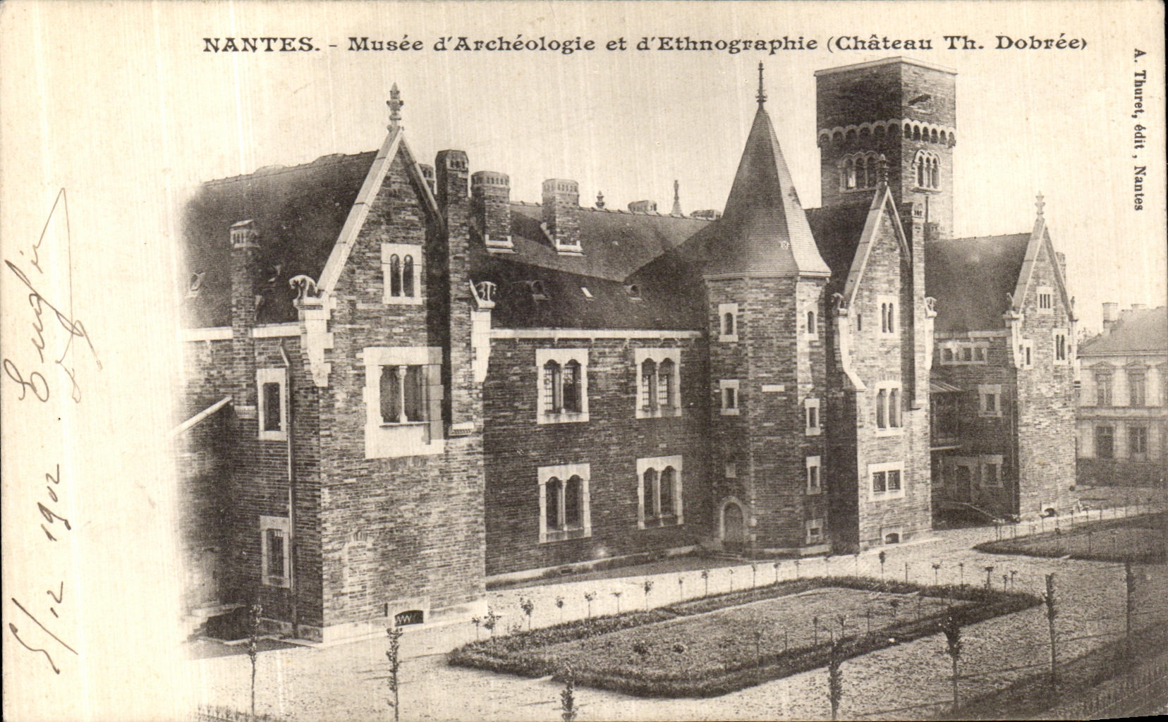 CPA Nantes Musee d Archeologie et d Ethnographie 