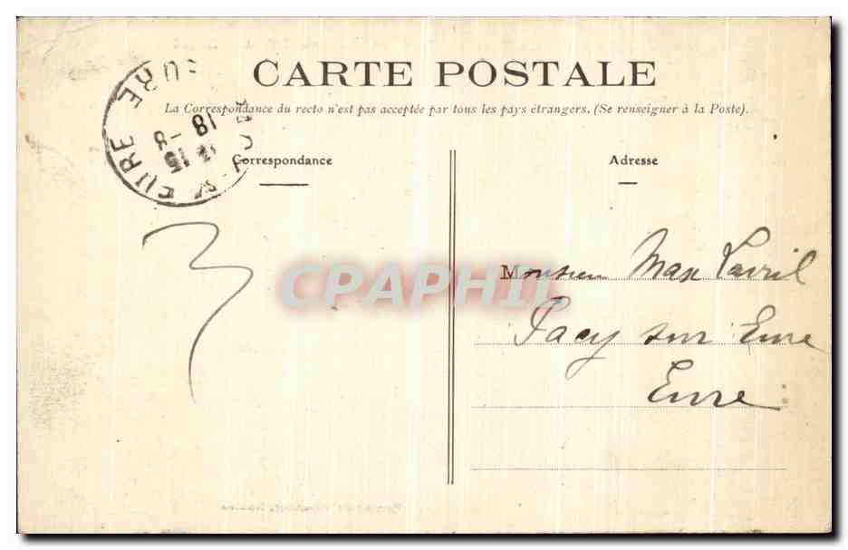 CPA Nantes Interieur du Chateau Le Grand Logis et le palais ducal — Verso
