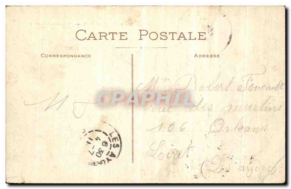 CPA Nantes Museum D Histoire Naturelle — Rückseite
