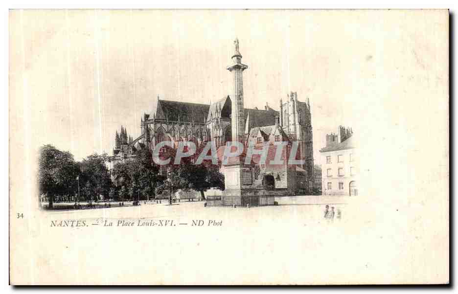 CPA Nantes Le Palais Louis XVI